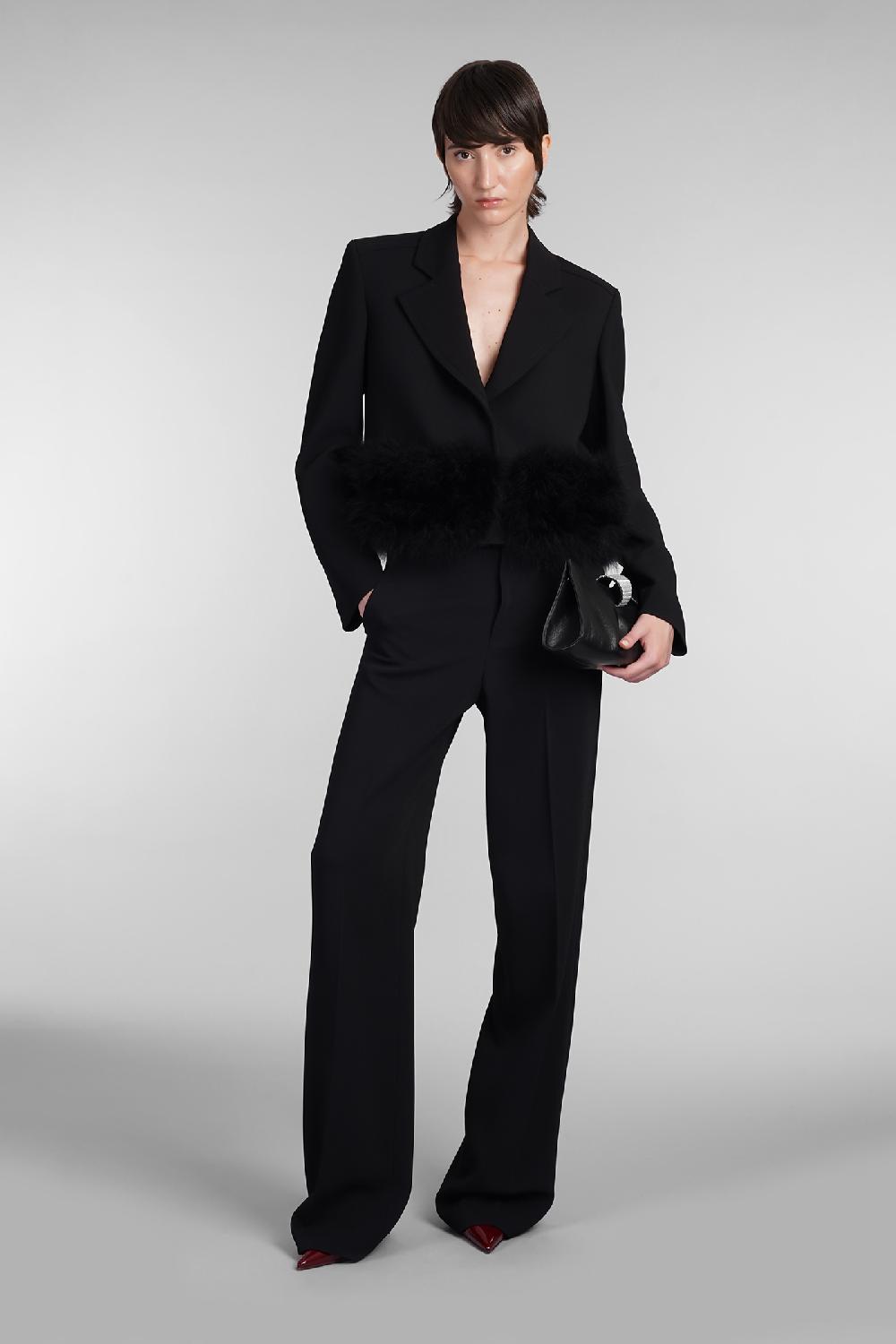 Deliberti Blumarine Blazer in viscosa nera cod. 403538 - Deliberti The Luxury Shopping Fino al 65% di sconto