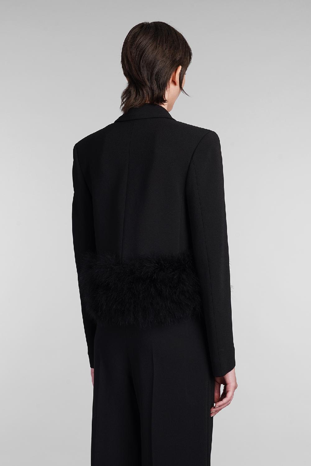 Deliberti Blumarine Blazer in viscosa nera cod. 403538 - Deliberti The Luxury Shopping Fino al 65% di sconto