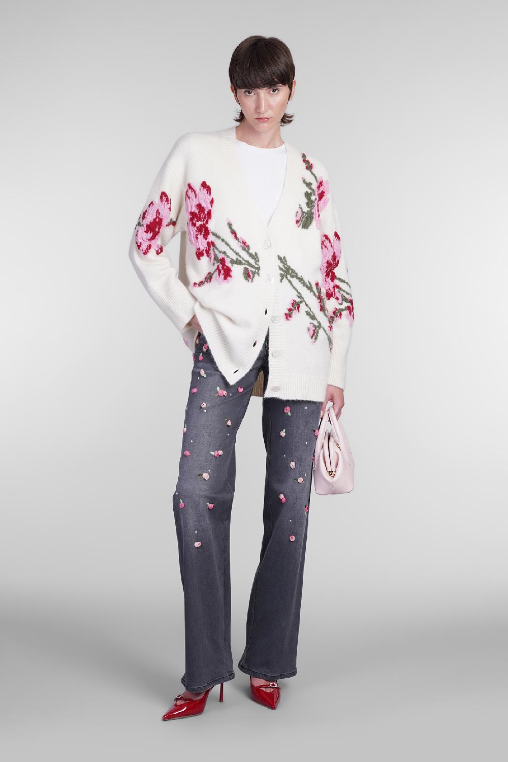 Deliberti Blumarine Cardigan in lana beige cod. 405281 - Deliberti The Luxury Shopping Offerta speciale della fabbrica