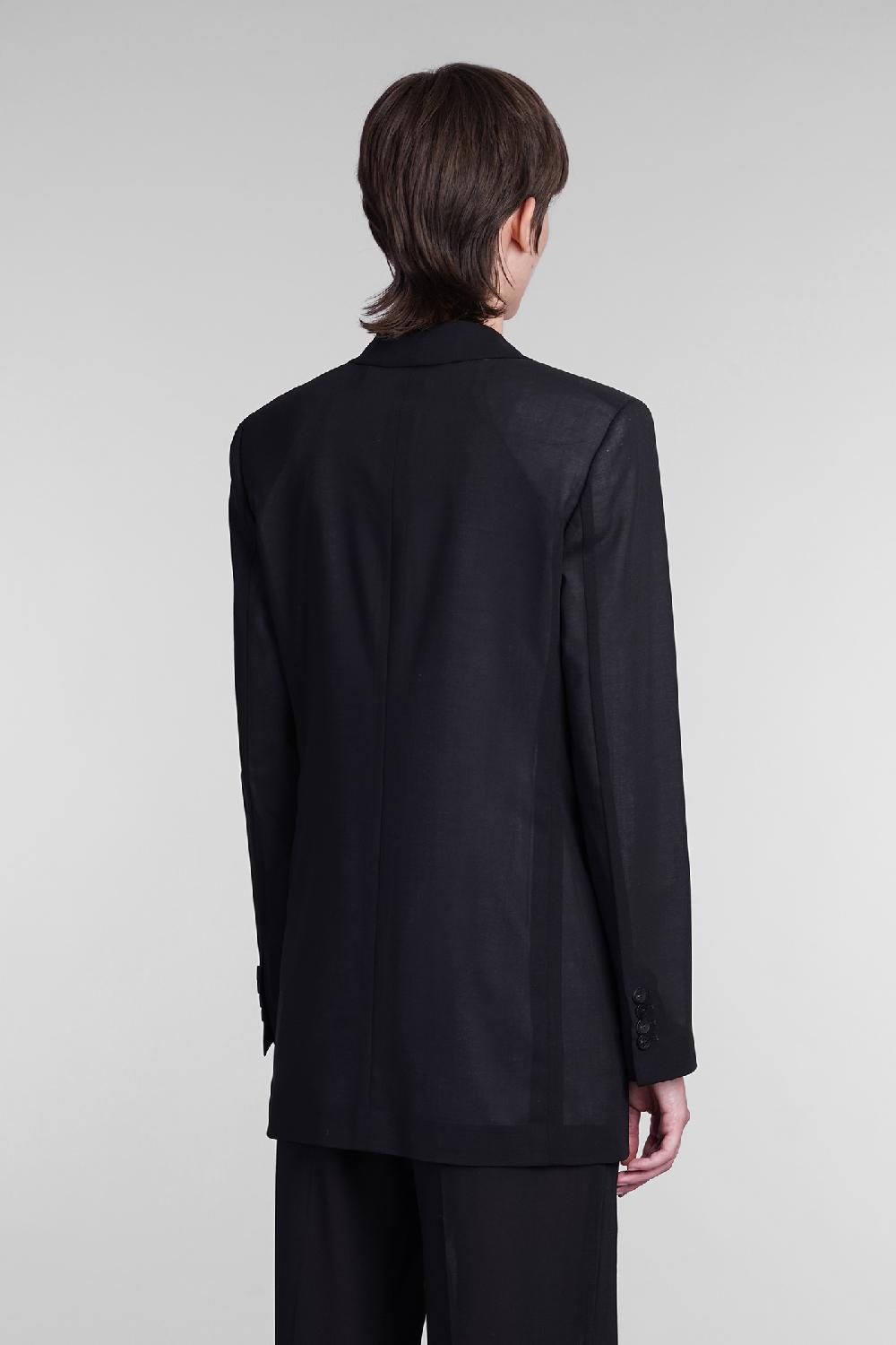 Deliberti Blumarine Blazer in lana nera cod. 405283 - Deliberti The Luxury Shopping Fino al 55% di sconto