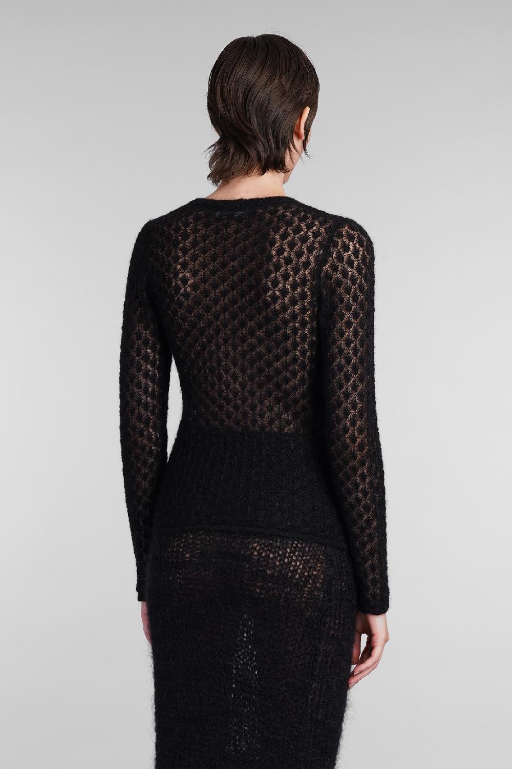 Deliberti Blumarine Maglia in poliammide nera cod. 403557 - Deliberti The Luxury Shopping Officina