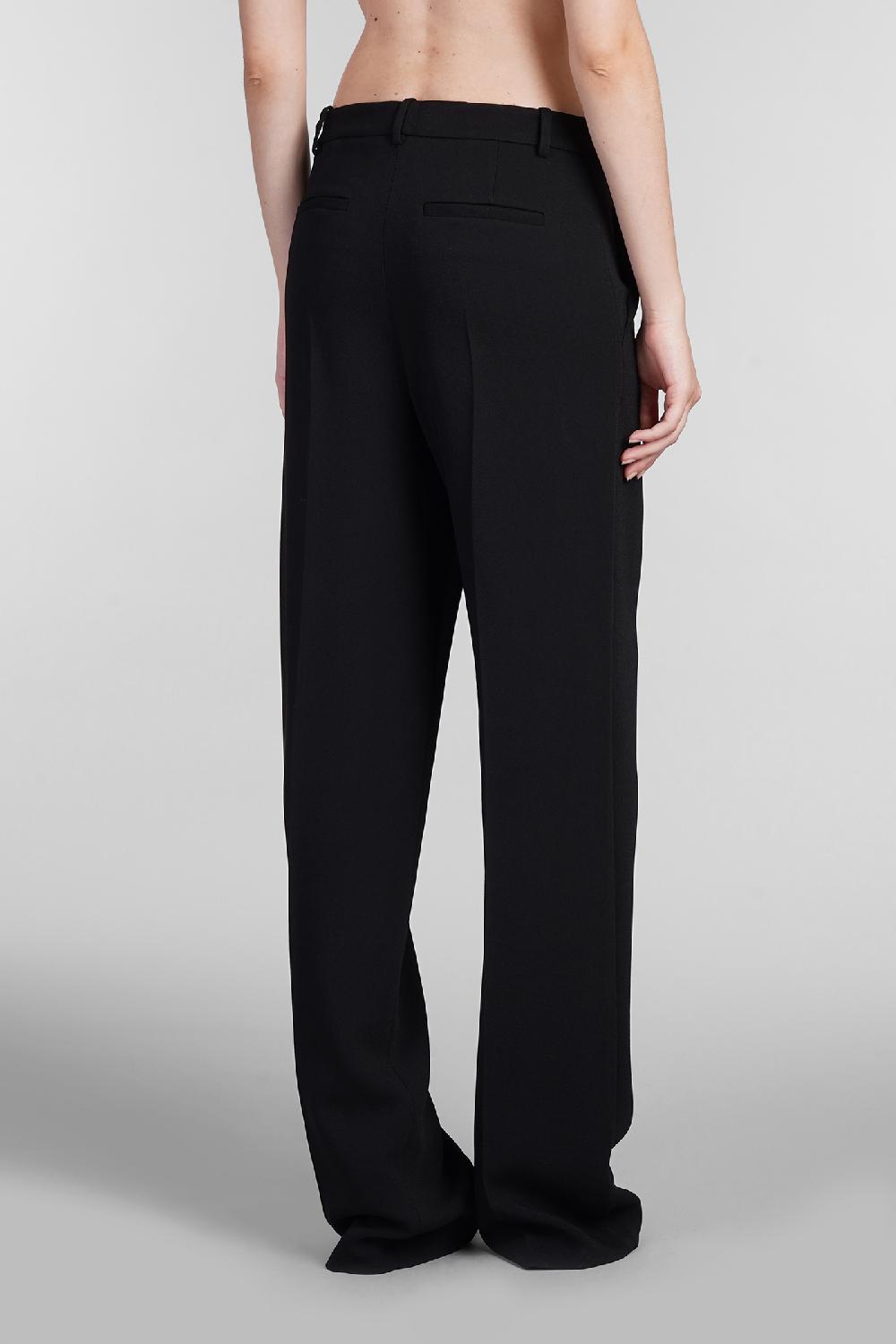 Deliberti Blumarine Pantalone in viscosa nera cod. 403545 - Deliberti The Luxury Shopping Esporta salva