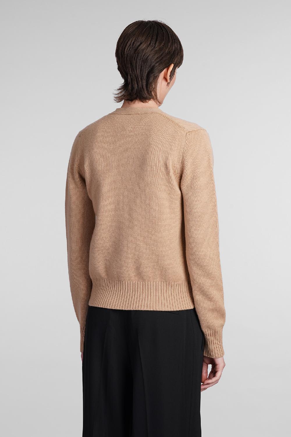 Deliberti Blumarine Cardigan in lana beige cod. 406615 - Deliberti The Luxury Shopping Black Friday Prezzi