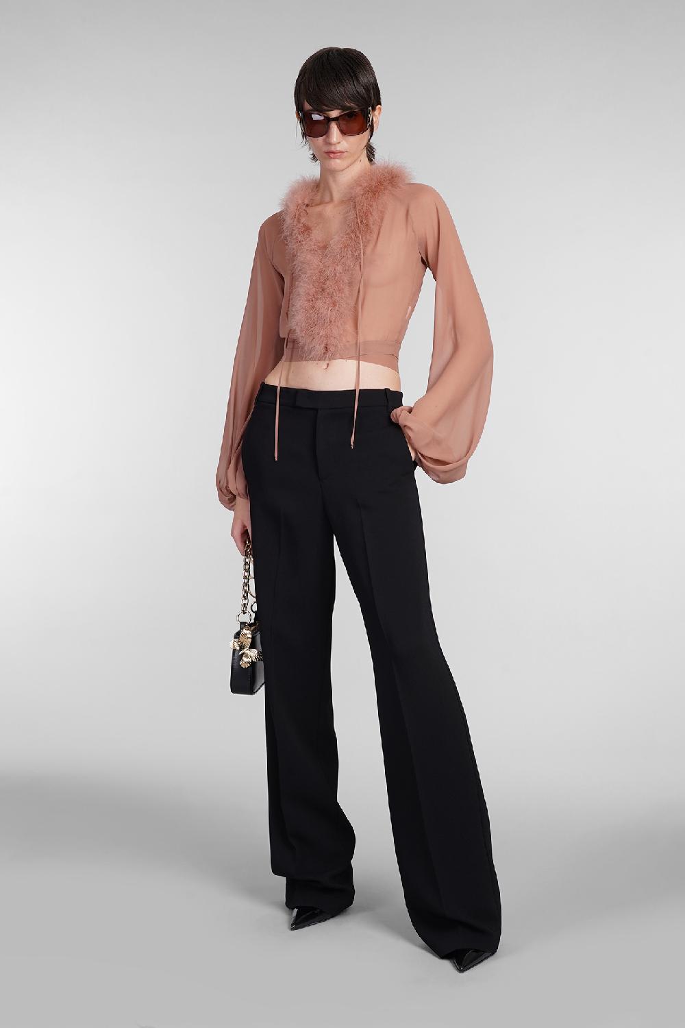 Deliberti Blumarine Blusa in seta rosa cod. 403548 - Deliberti The Luxury Shopping Duty-free