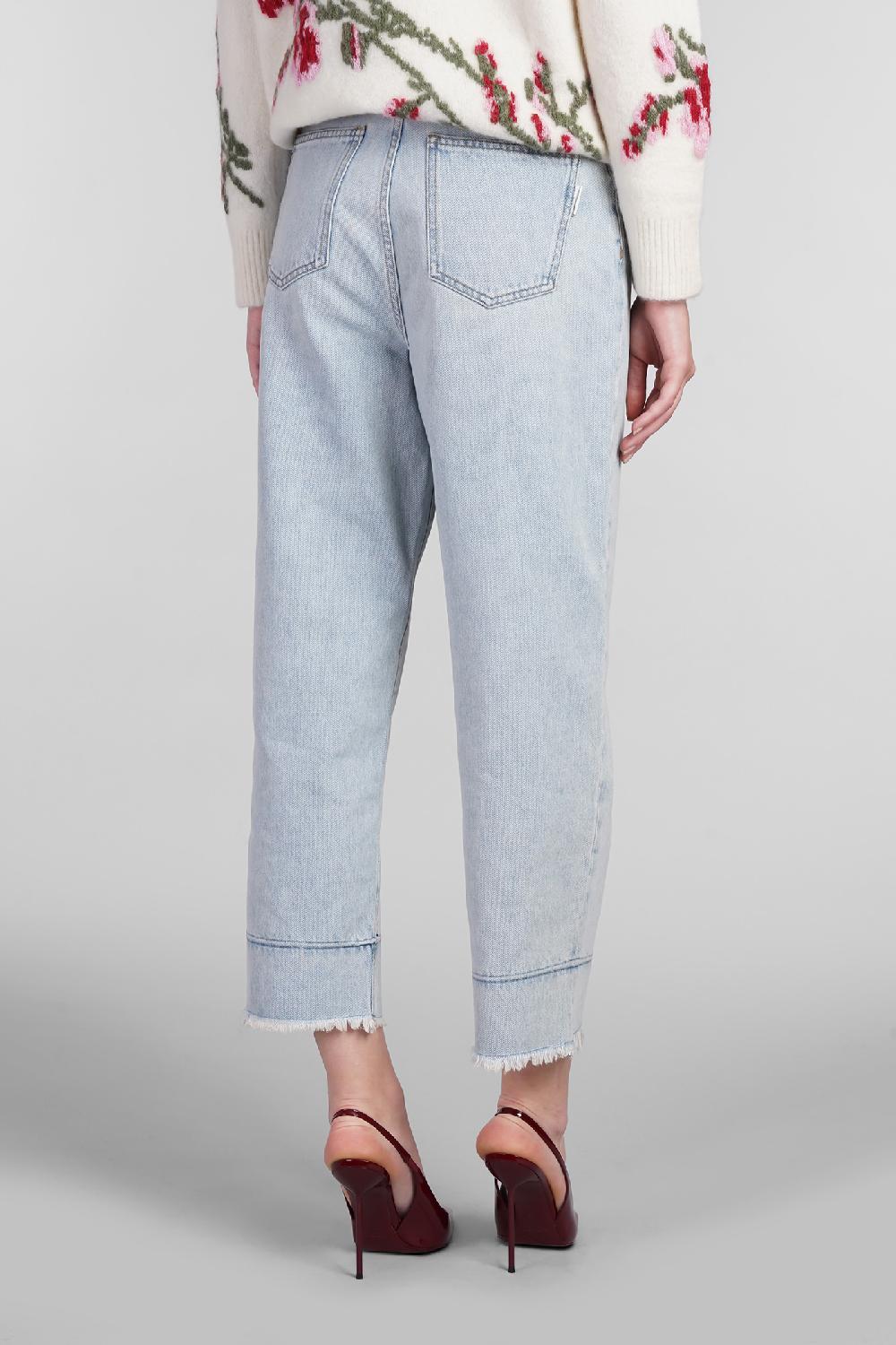 Deliberti Blumarine Jeans in cotone celeste cod. 403551 - Deliberti The Luxury Shopping 2025