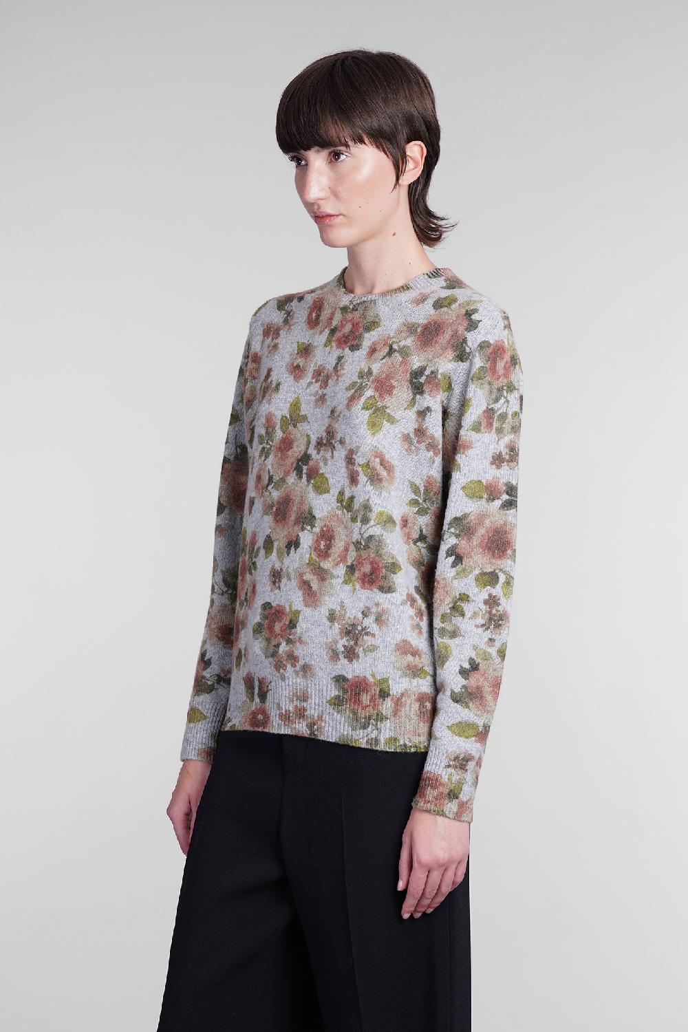 Deliberti Blumarine Maglia in lana grigia cod. 403552 - Deliberti The Luxury Shopping Italy