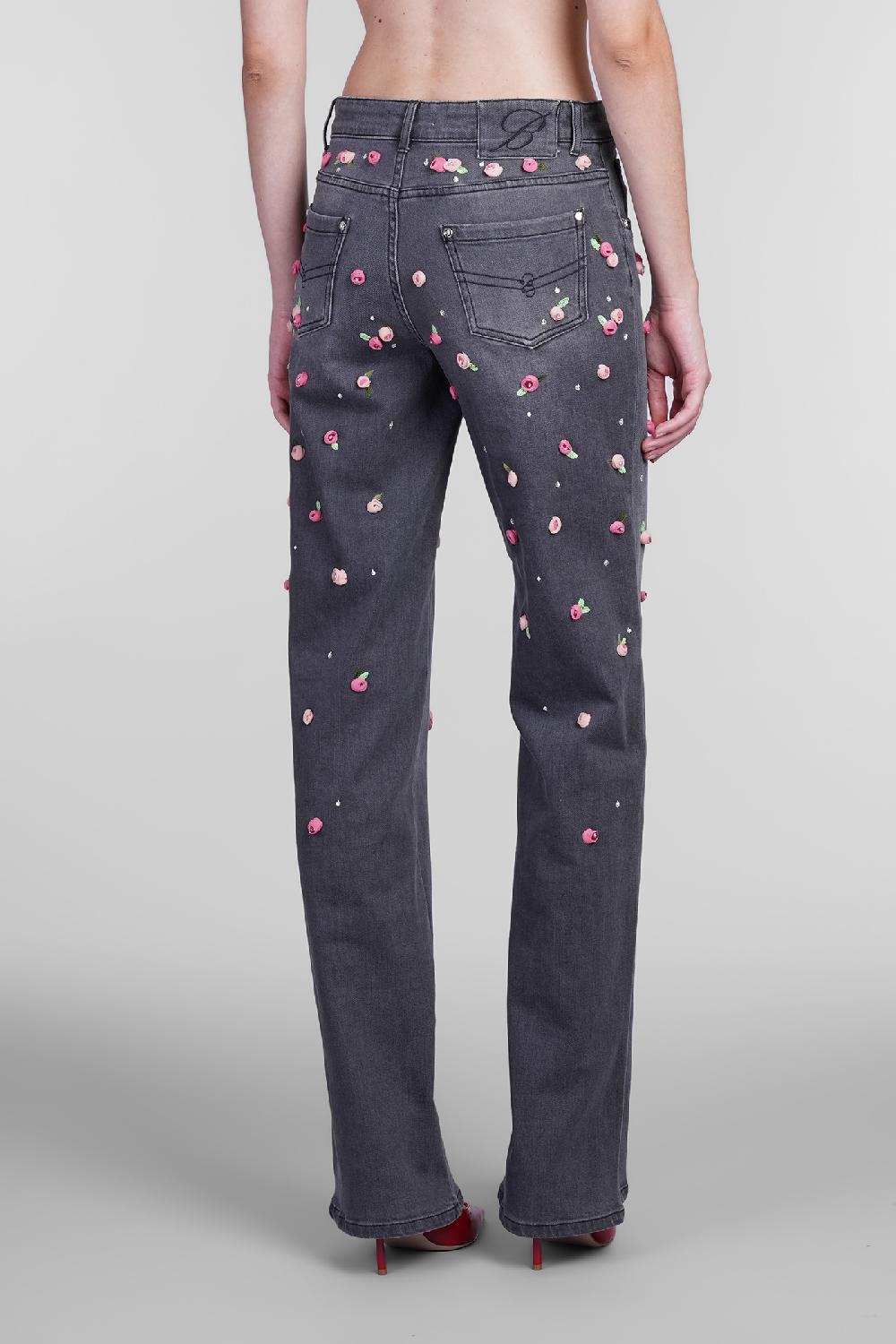 Deliberti Blumarine Jeans in cotone grigio cod. 405280 - Deliberti The Luxury Shopping Italia