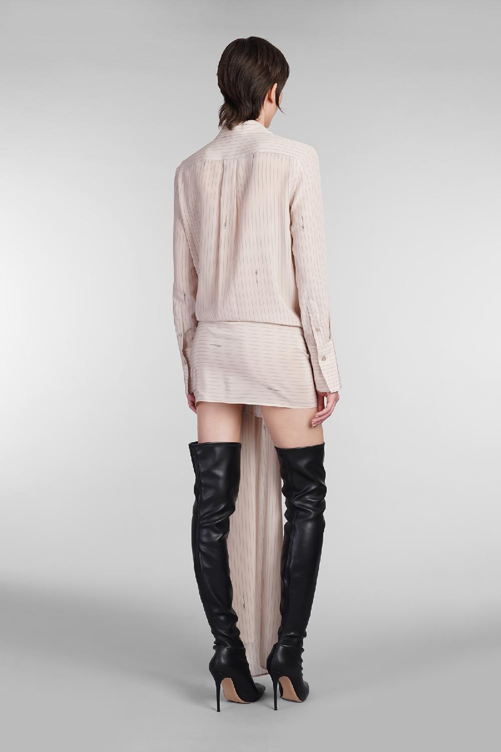 Deliberti Blumarine Abito in seta beige cod. 403547 - Deliberti The Luxury Shopping In Linea