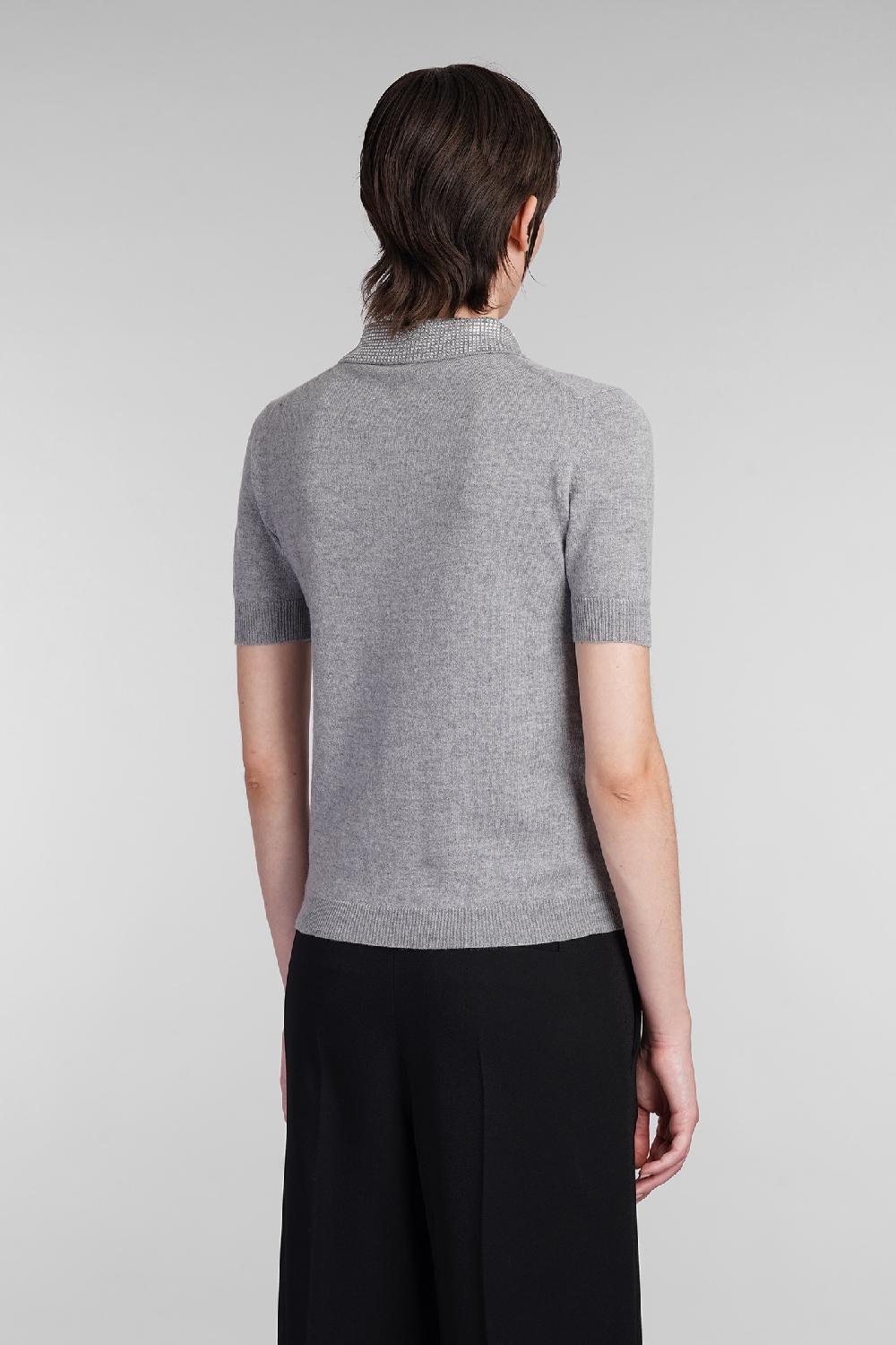 Deliberti Blumarine Polo in lana grigia cod. 403554 - Deliberti The Luxury Shopping Nuovo