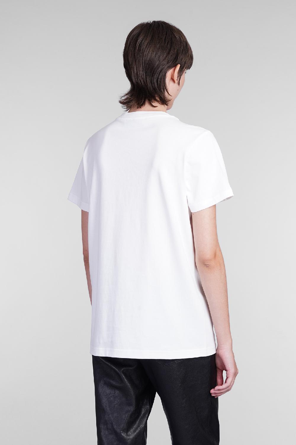 Deliberti Blumarine T-shirt in cotone bianco cod. 403559 - Deliberti The Luxury Shopping Vendita