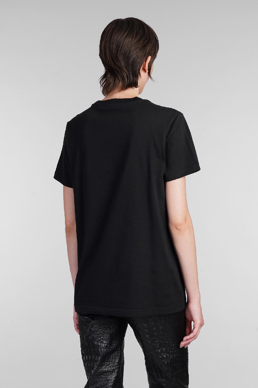 Deliberti Blumarine T-shirt in cotone nero cod. 403560 - Deliberti The Luxury Shopping Promozione