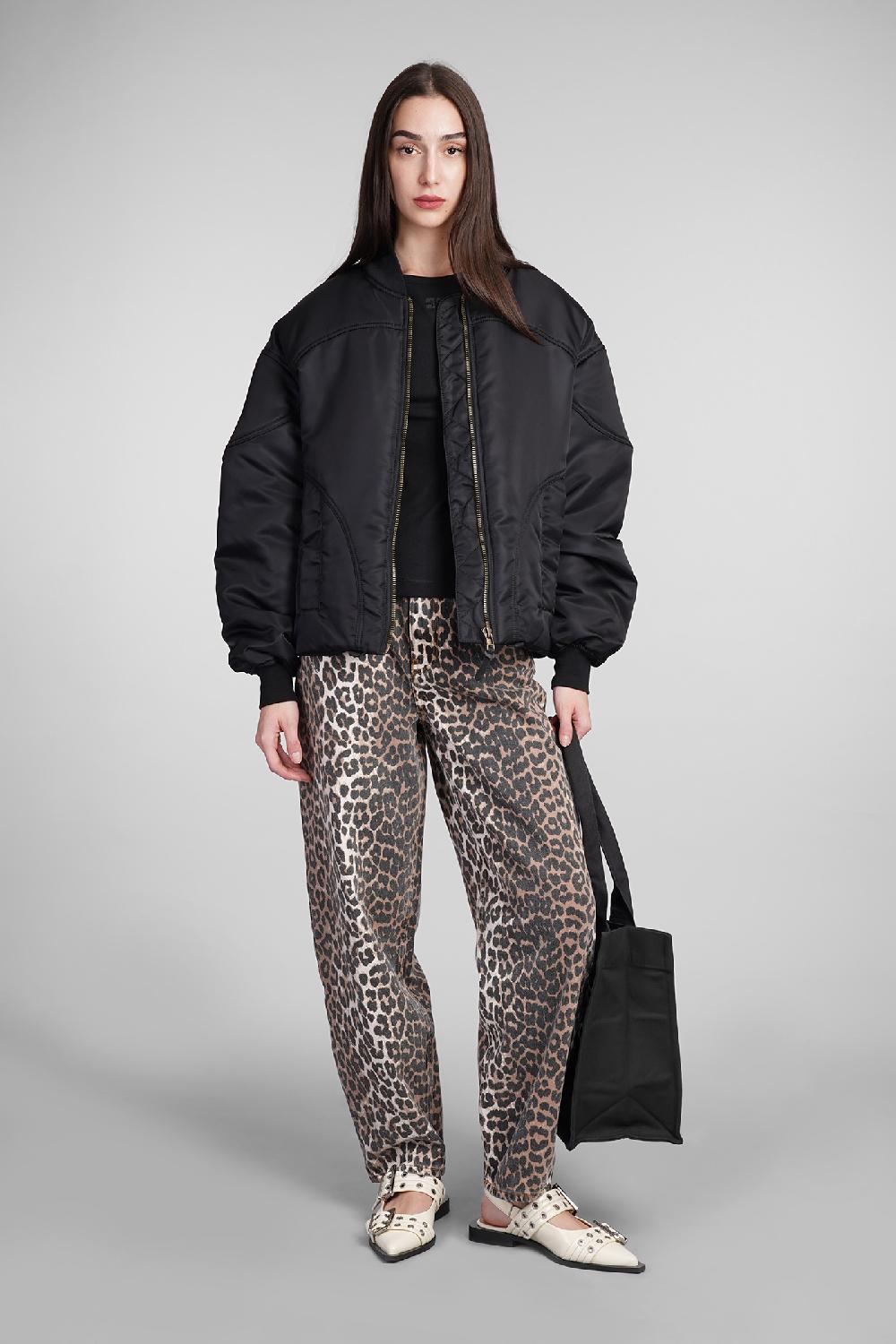 Deliberti Bacon Bomber in poliammide nera cod. 407803 - Deliberti The Luxury Shopping Soddisfazione Garantita