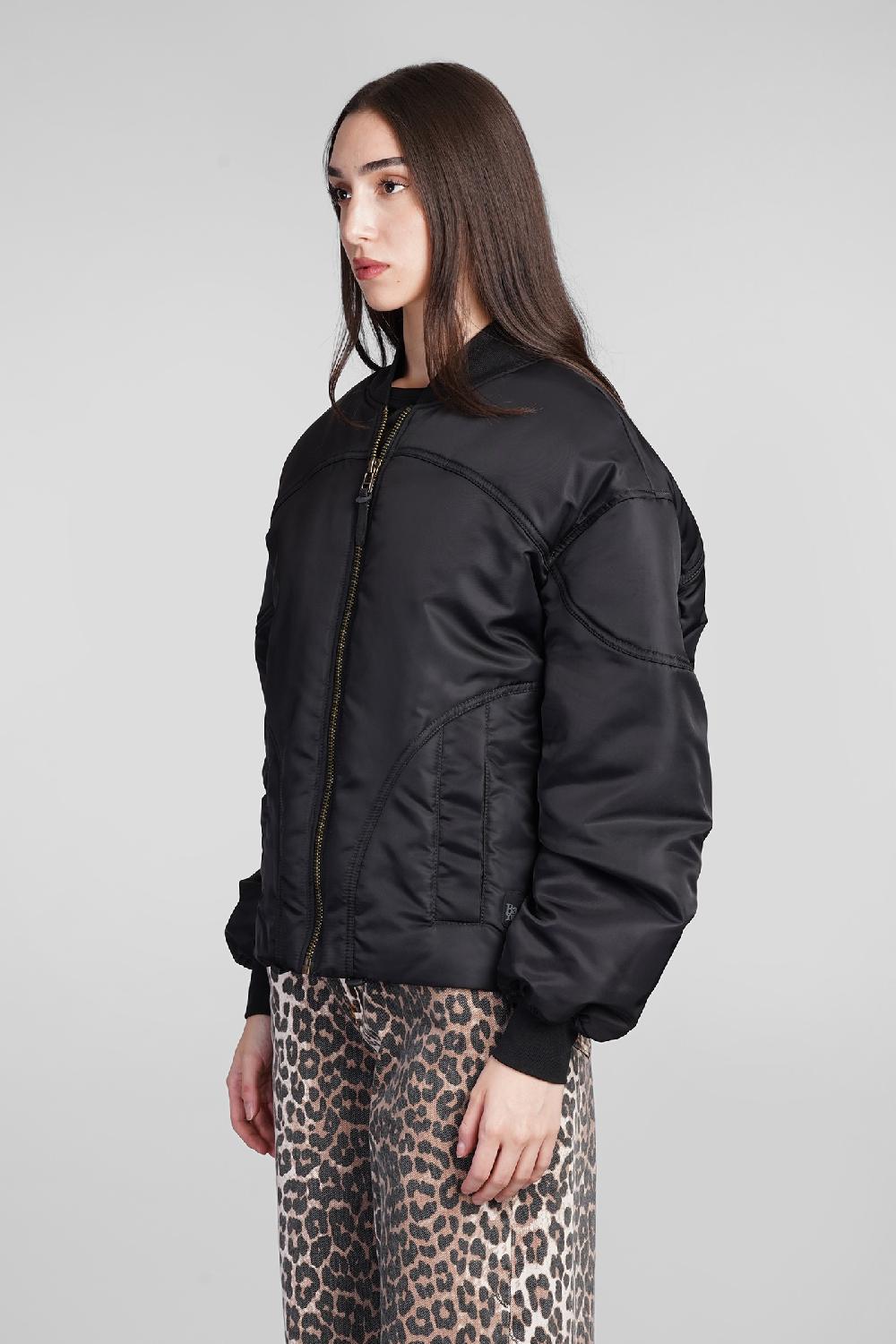 Deliberti Bacon Bomber in poliammide nera cod. 407803 - Deliberti The Luxury Shopping Soddisfazione Garantita