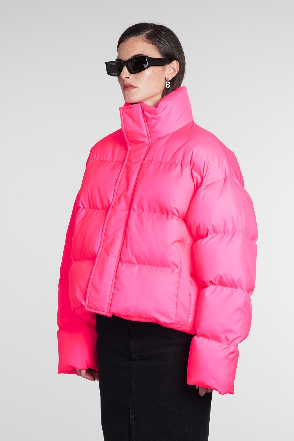 Deliberti Balenciaga Piumino in poliestere rosa cod. 386195 - Deliberti The Luxury Shopping Promozione Limitata