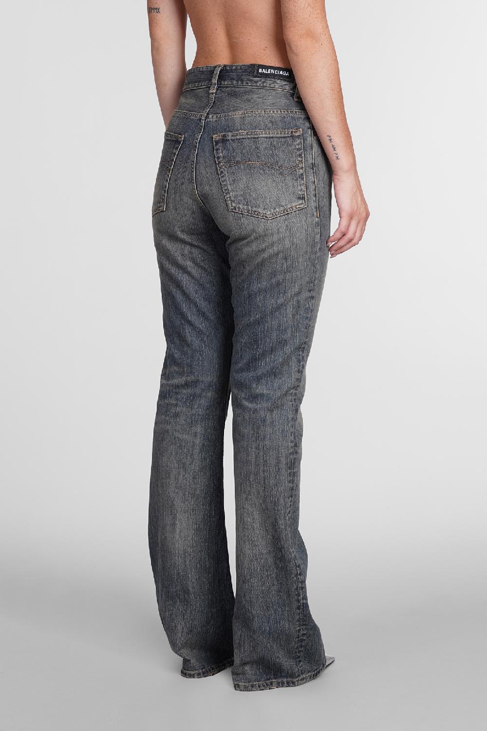 Deliberti Balenciaga Jeans in cotone blu cod. 386192 - Deliberti The Luxury Shopping Sottocosto