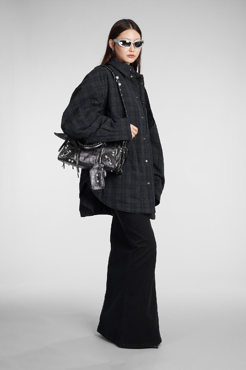 Deliberti Balenciaga Gonna in cotone nero cod. 383720 - Deliberti The Luxury Shopping Sconto