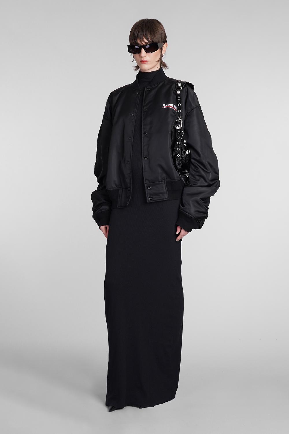 Deliberti Balenciaga Bomber in poliammide nera cod. 398345 - Deliberti The Luxury Shopping Vendita Economica