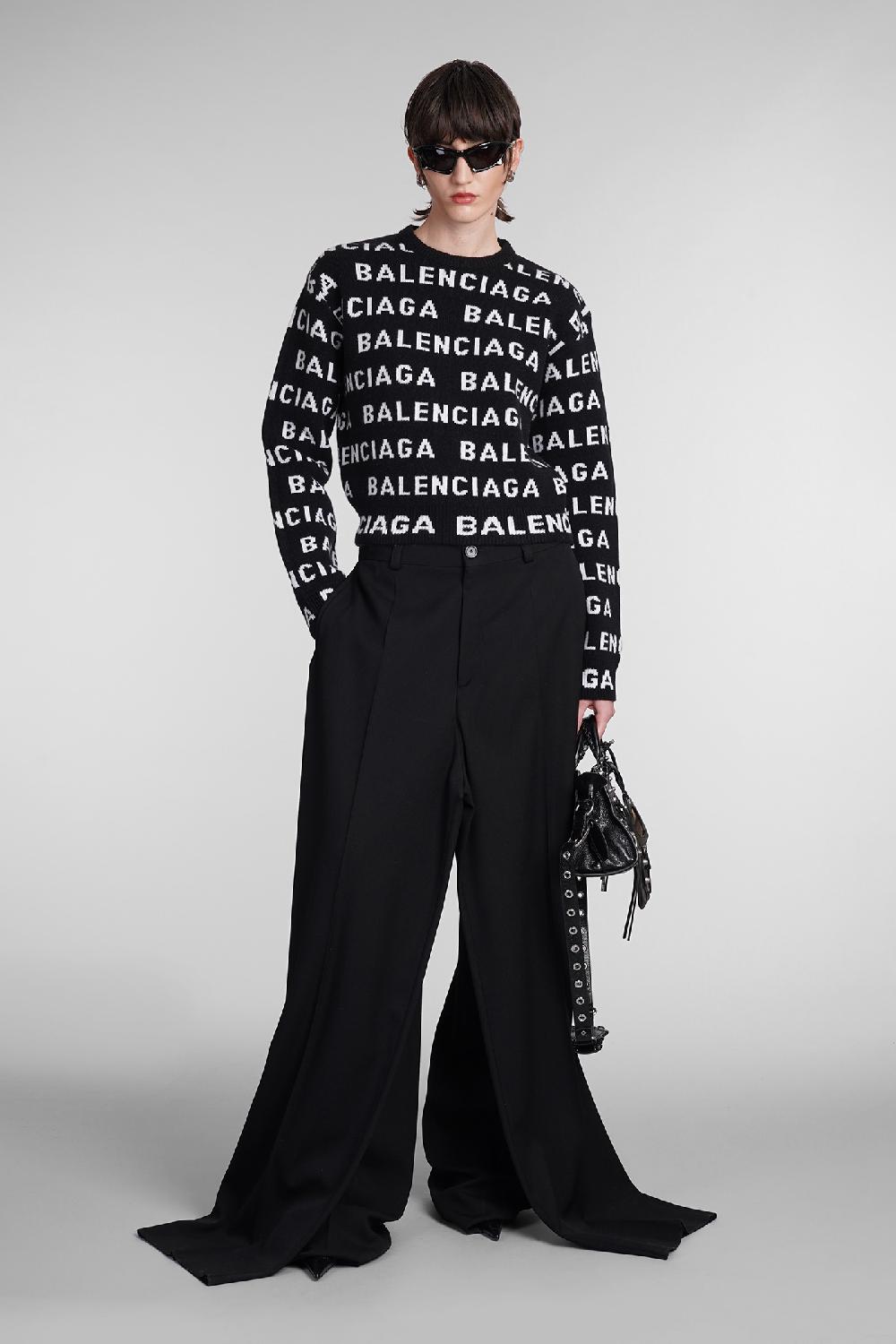 Deliberti Balenciaga Maglia in lana nera cod. 393401 - Deliberti The Luxury Shopping Negozio