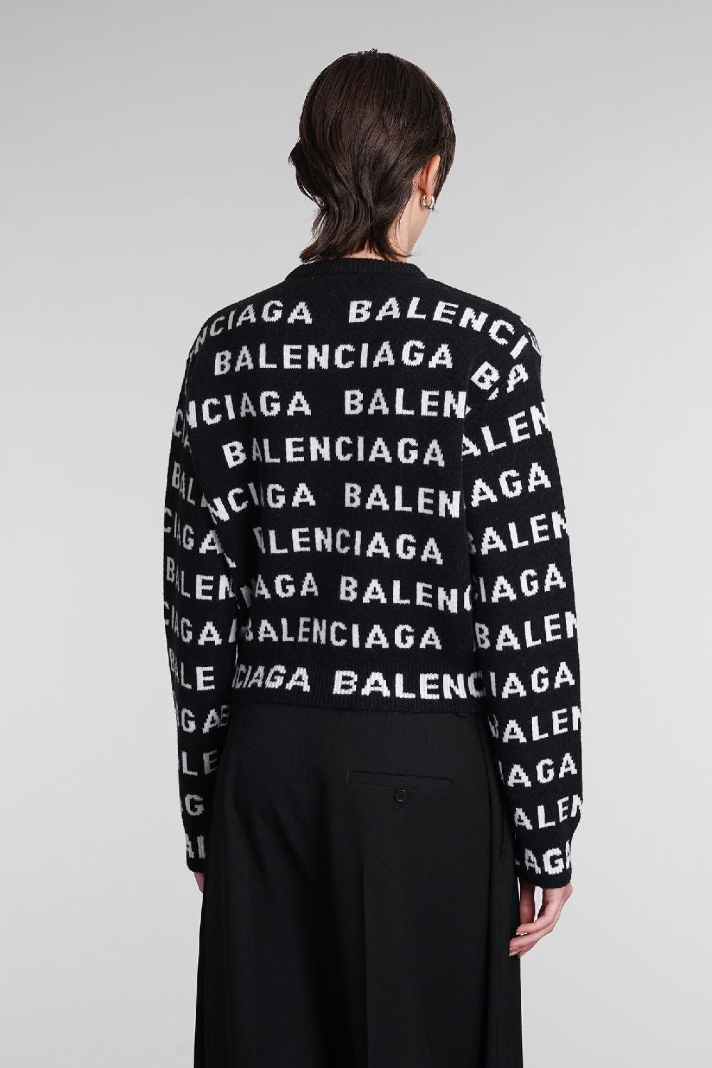Deliberti Balenciaga Maglia in lana nera cod. 393401 - Deliberti The Luxury Shopping Negozio
