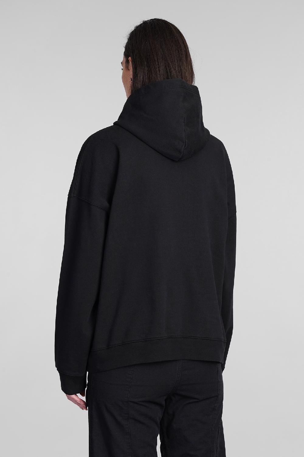 Deliberti Balenciaga Felpa in cotone nero cod. 390883 - Deliberti The Luxury Shopping Sconto di tempo limitato