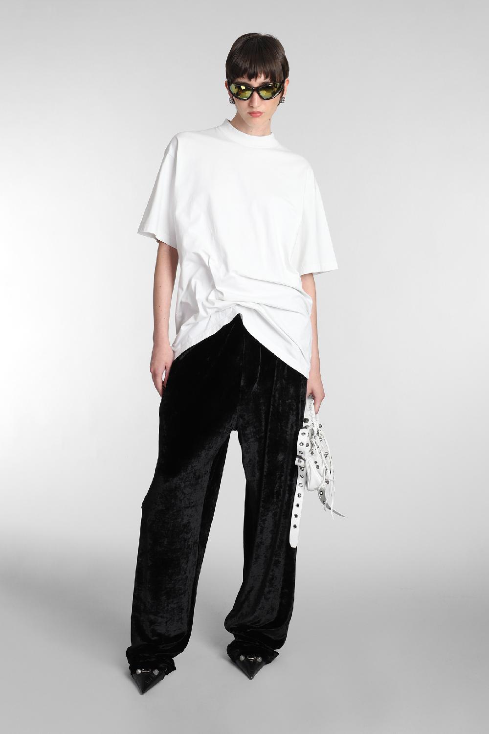 Deliberti Balenciaga T-shirt in cotone bianco cod. 381735 - Deliberti The Luxury Shopping Negozio online di fabbrica