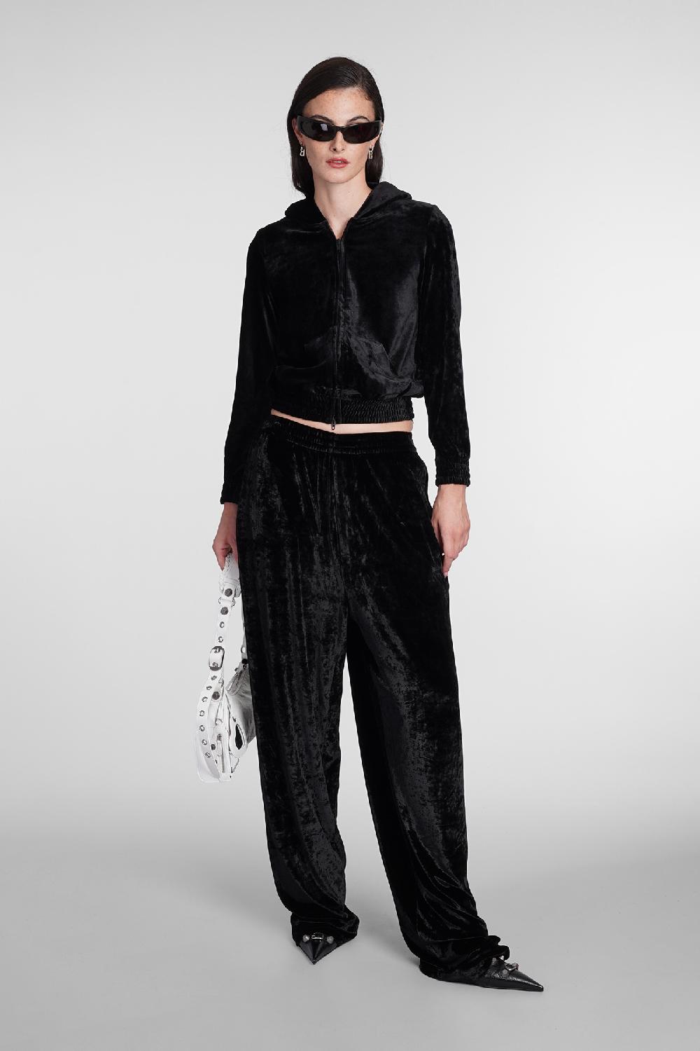 Deliberti Balenciaga Felpa in viscosa nera cod. 386190 - Deliberti The Luxury Shopping Shopping online