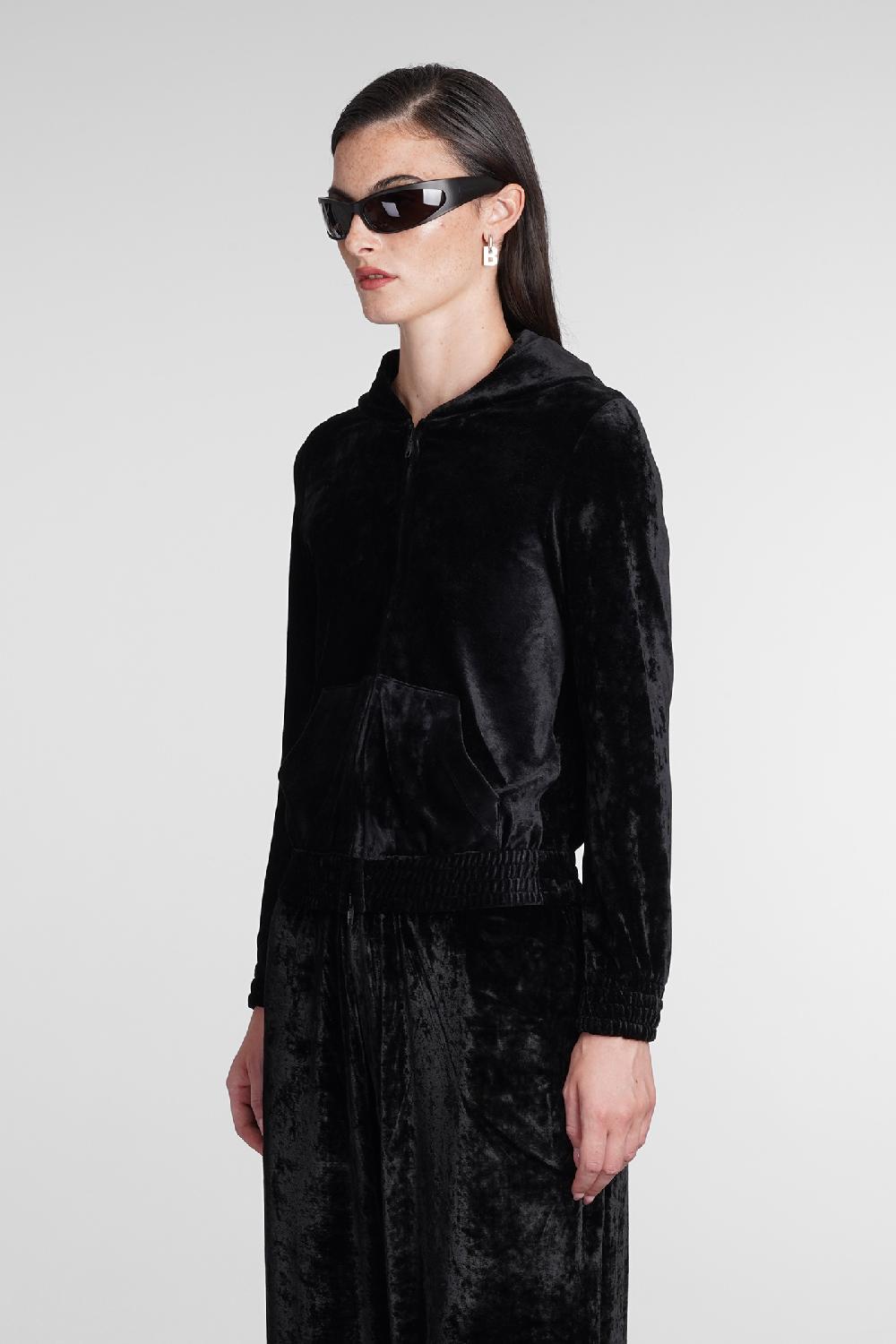 Deliberti Balenciaga Felpa in viscosa nera cod. 386190 - Deliberti The Luxury Shopping Shopping online