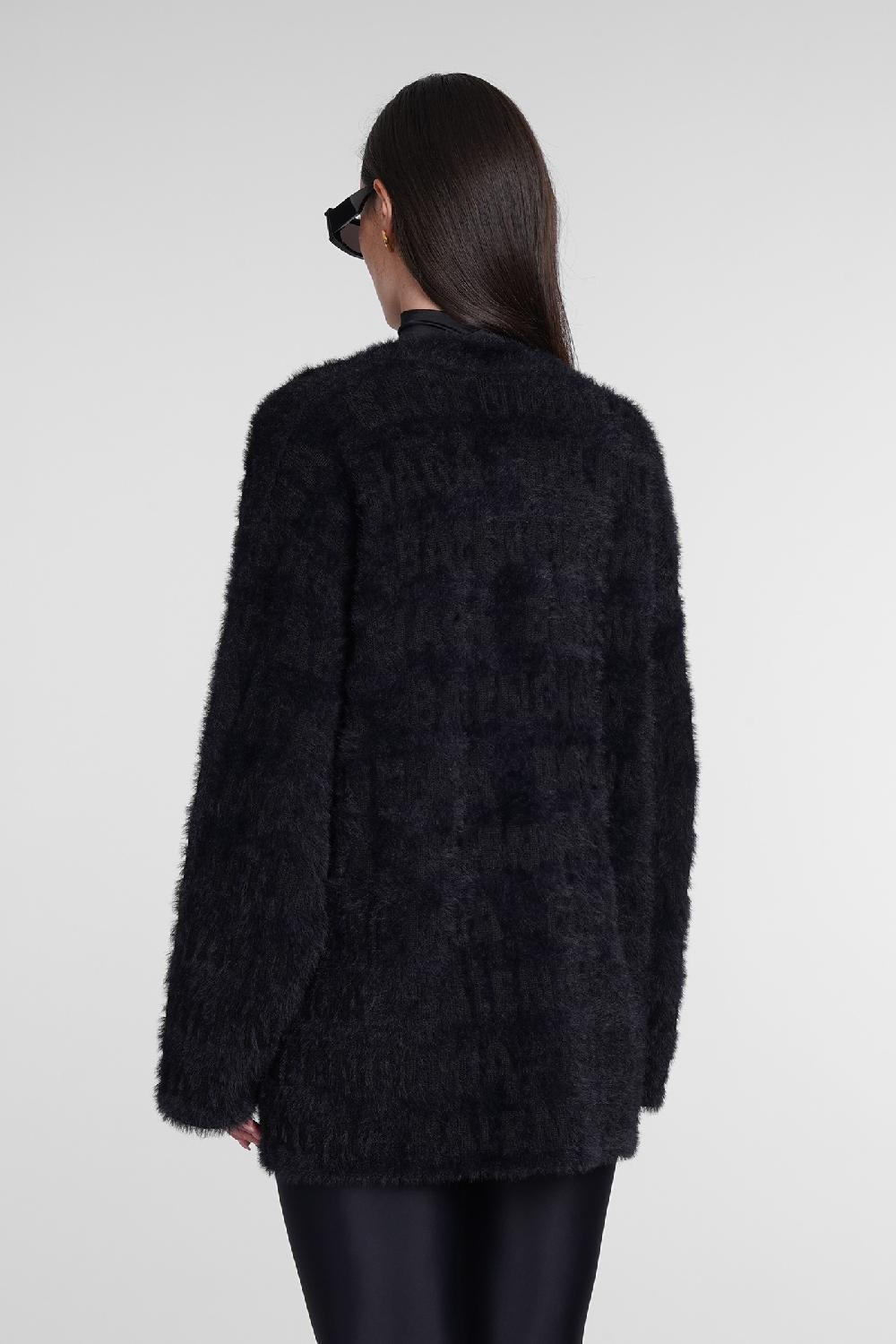 Deliberti Balenciaga Cardigan in lana nera cod. 386194 - Deliberti The Luxury Shopping Offerta esclusiva