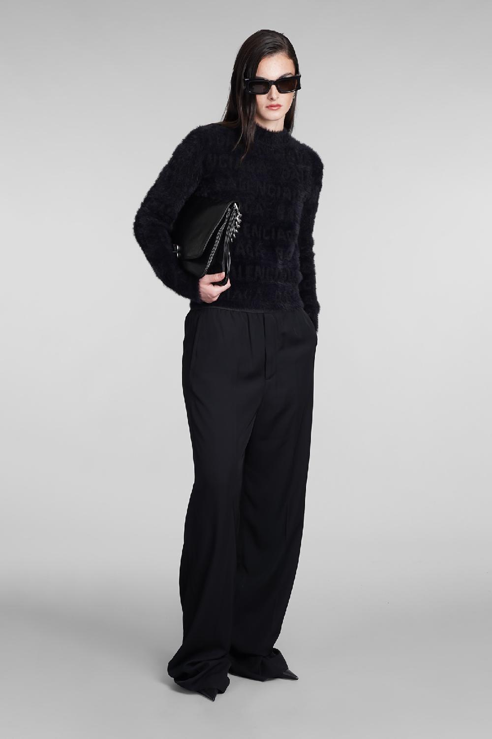 Deliberti Balenciaga Maglia in lana nera cod. 390877 - Deliberti The Luxury Shopping Black Friday