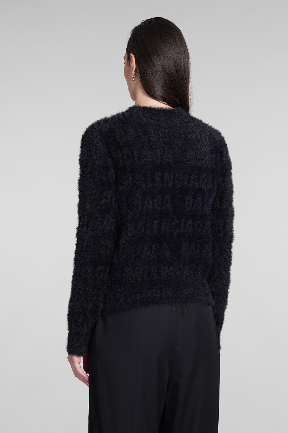 Deliberti Balenciaga Maglia in lana nera cod. 390877 - Deliberti The Luxury Shopping Black Friday