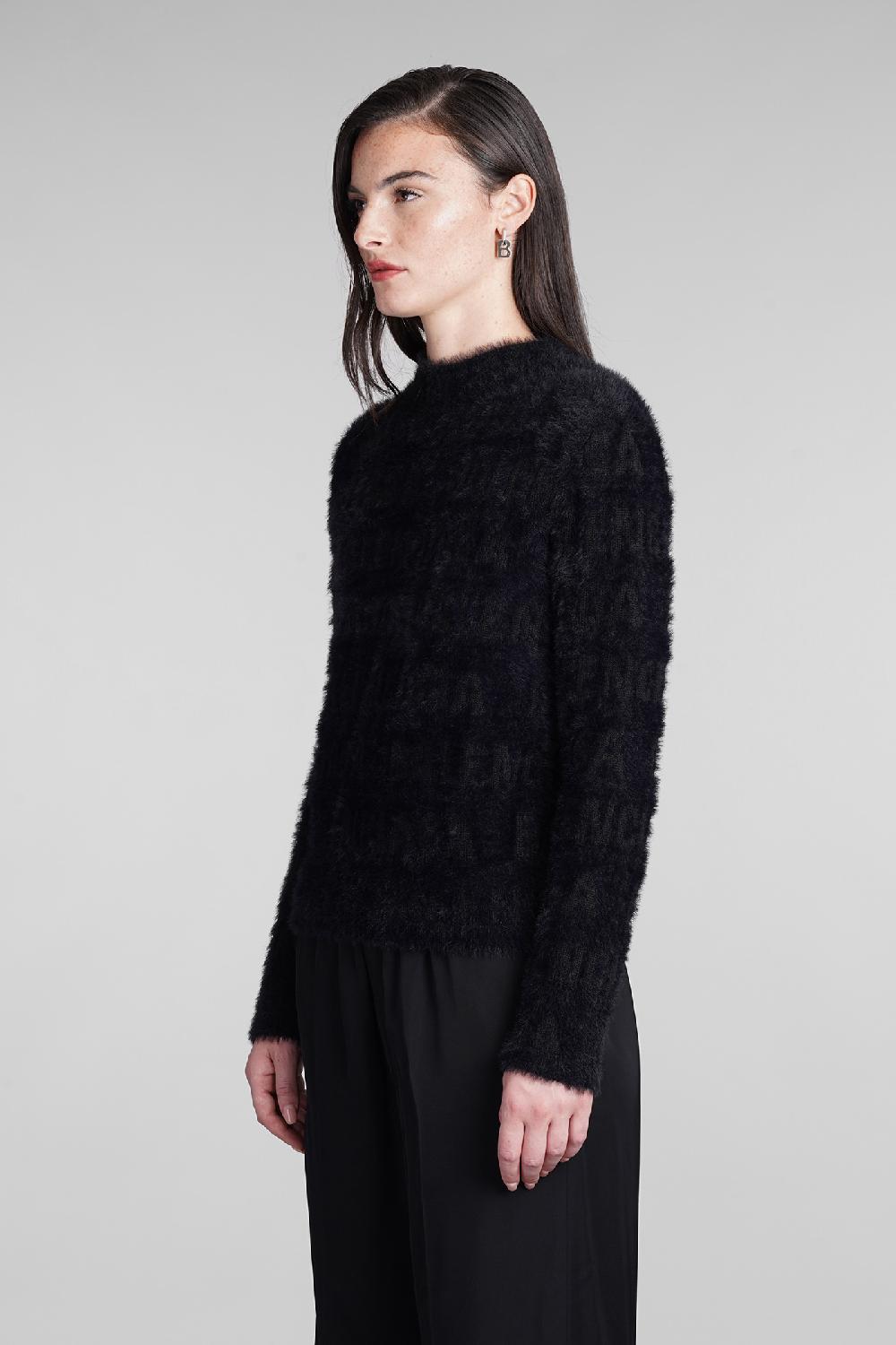 Deliberti Balenciaga Maglia in lana nera cod. 390877 - Deliberti The Luxury Shopping Black Friday