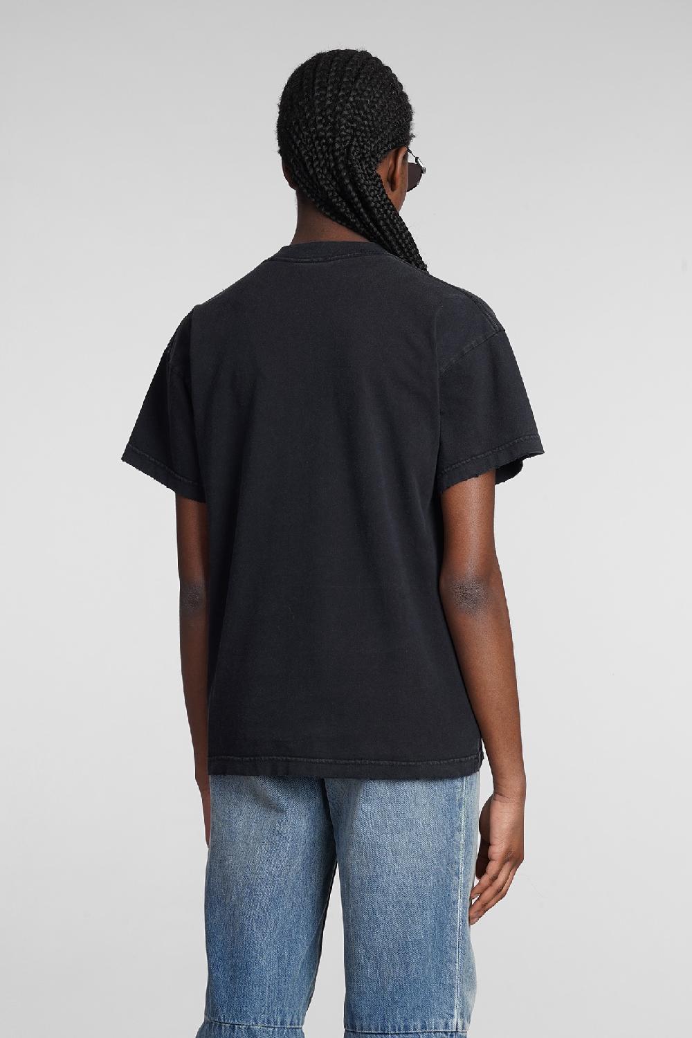 Deliberti Balenciaga T-shirt in cotone nero cod. 362937 - Deliberti The Luxury Shopping Latest fashion
