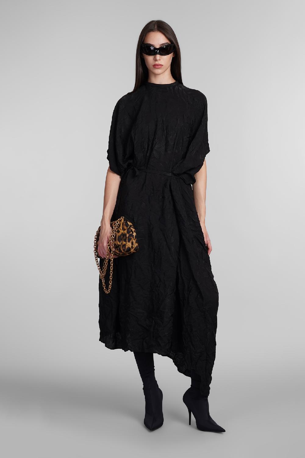 Deliberti Balenciaga Abito in seta nera cod. 406056 - Deliberti The Luxury Shopping Nuovi prodotti