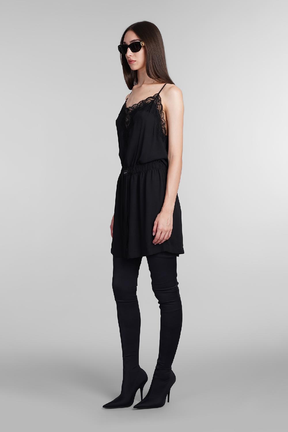 Deliberti Balenciaga Abito in poliestere nero cod. 406057 - Deliberti The Luxury Shopping Bestseller