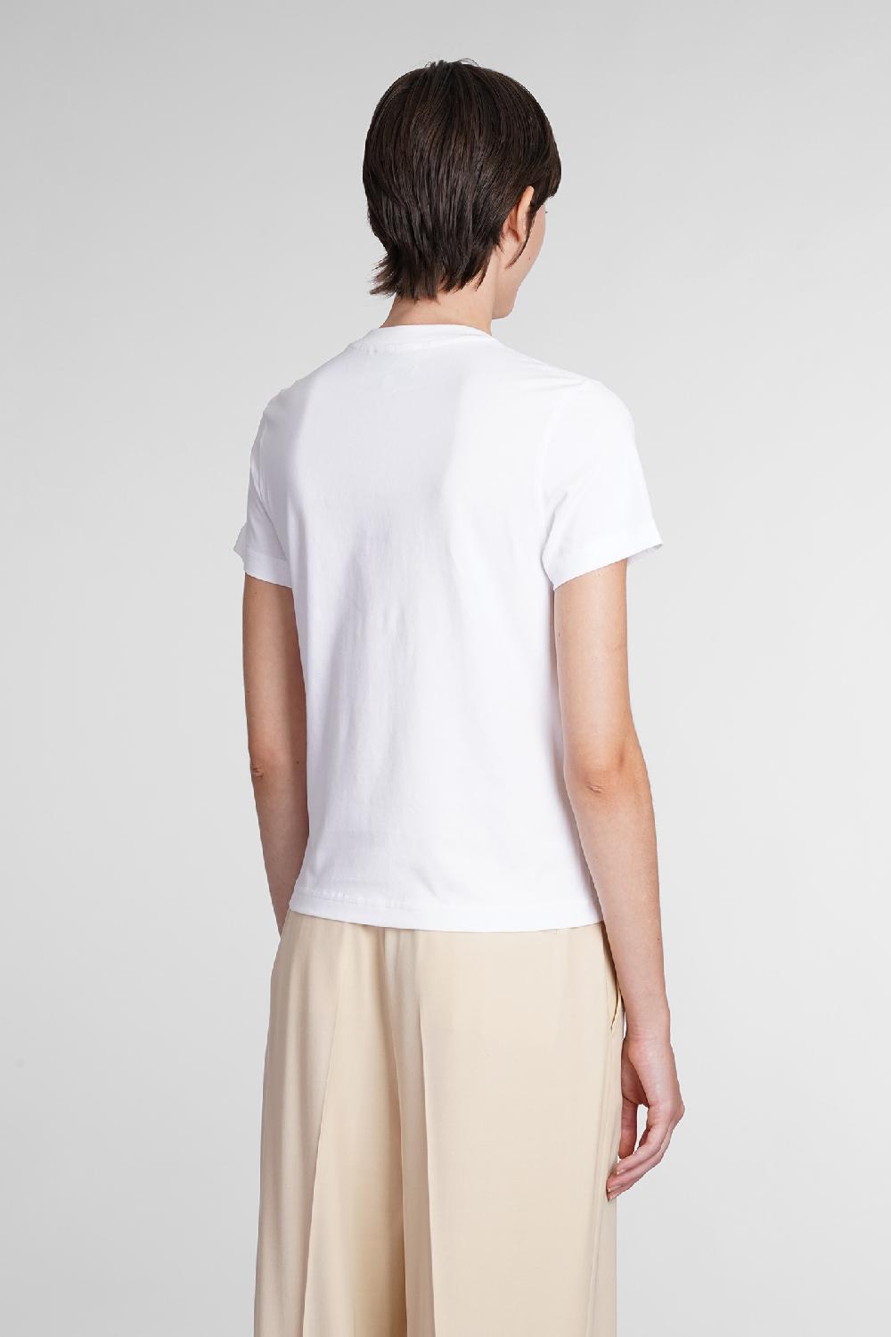 Deliberti Casablanca T-shirt in cotone bianco cod. 384569 - Deliberti The Luxury Shopping Offerte giornaliere