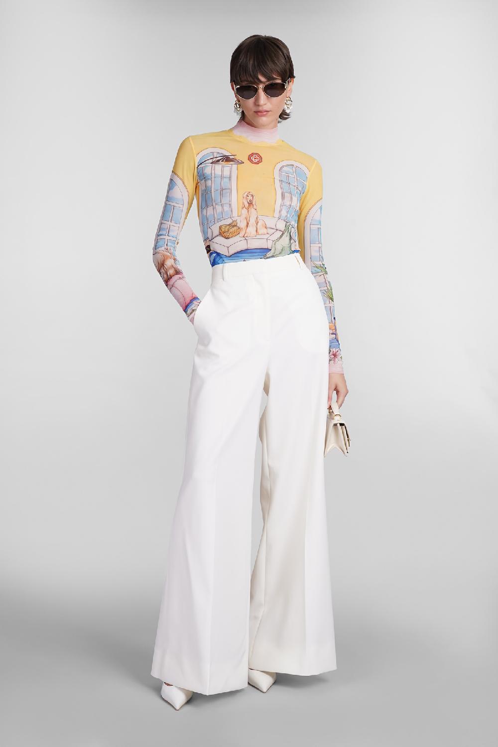 Deliberti Casablanca Topwear in poliestere multicolor cod. 402437 - Deliberti The Luxury Shopping Sconti VIP