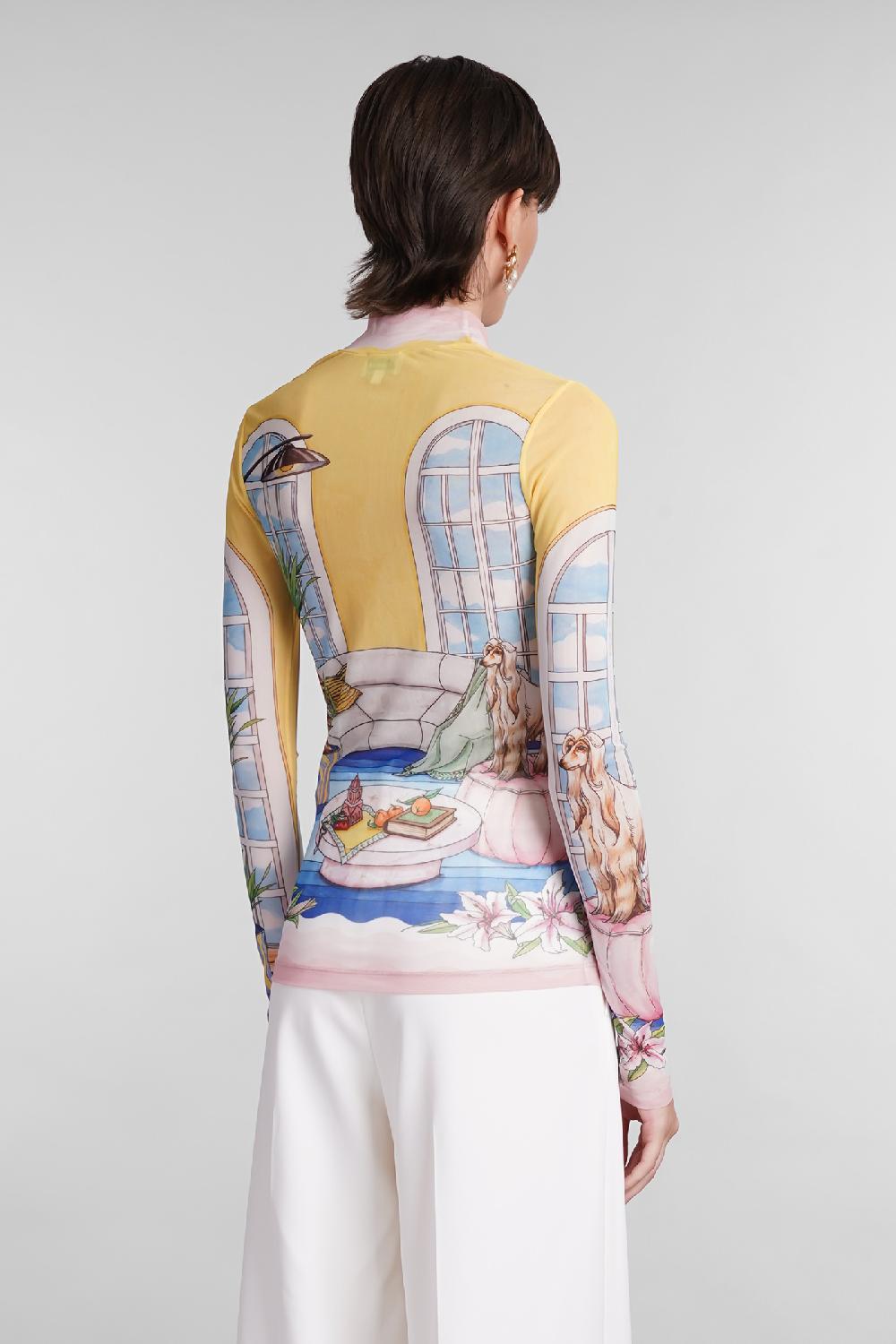 Deliberti Casablanca Topwear in poliestere multicolor cod. 402437 - Deliberti The Luxury Shopping Sconti VIP