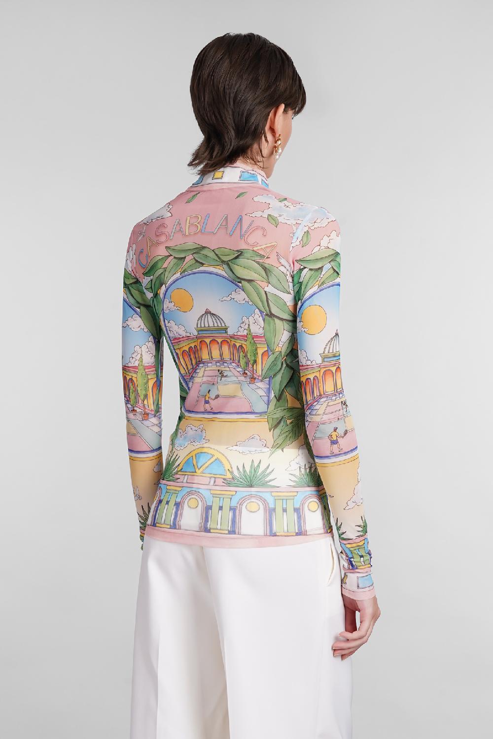 Deliberti Casablanca Topwear in poliestere multicolor cod. 402438 - Deliberti The Luxury Shopping Prezzo basso