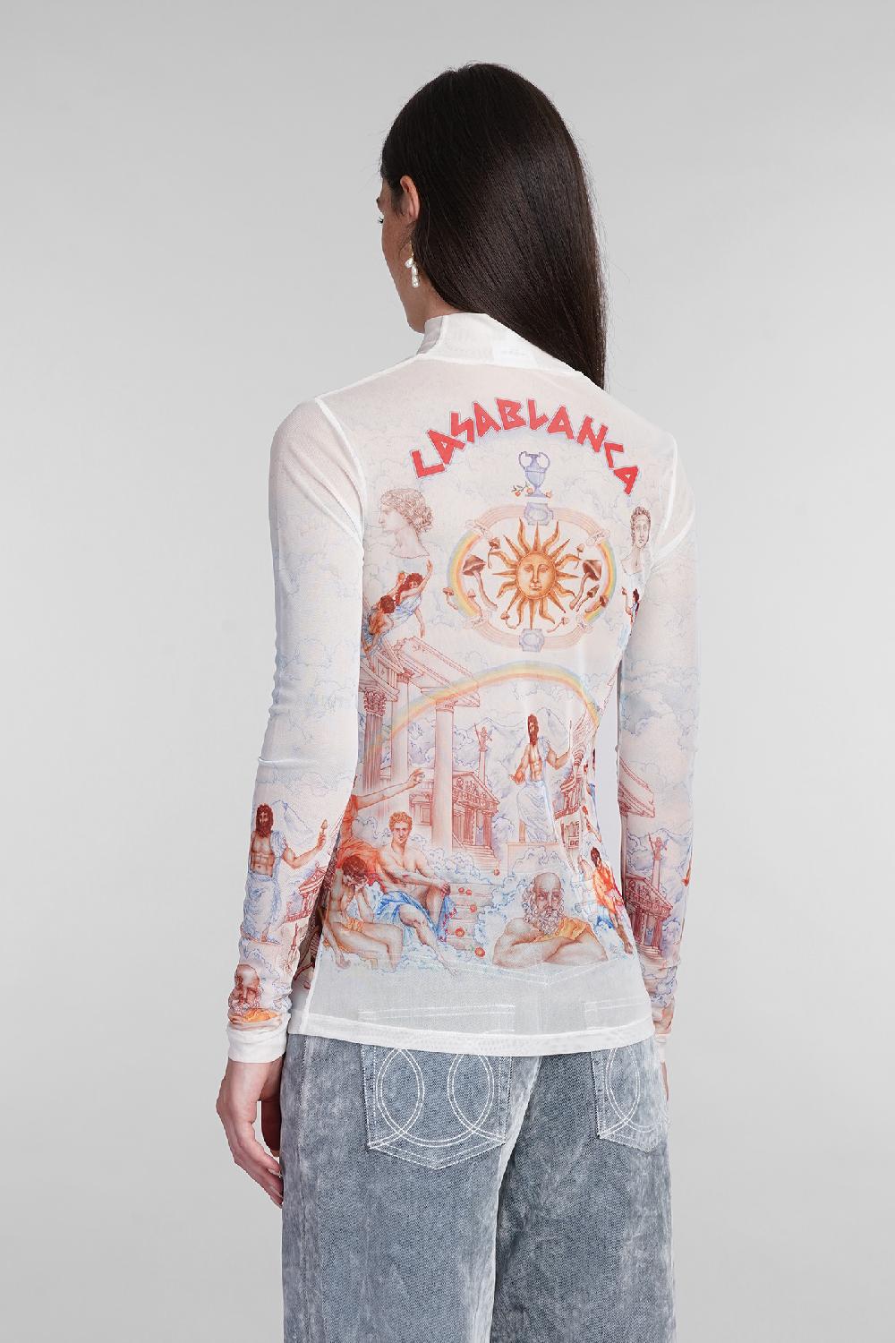 Deliberti Casablanca Topwear in poliestere multicolor cod. 404999 - Deliberti The Luxury Shopping Sostegno trimestrale