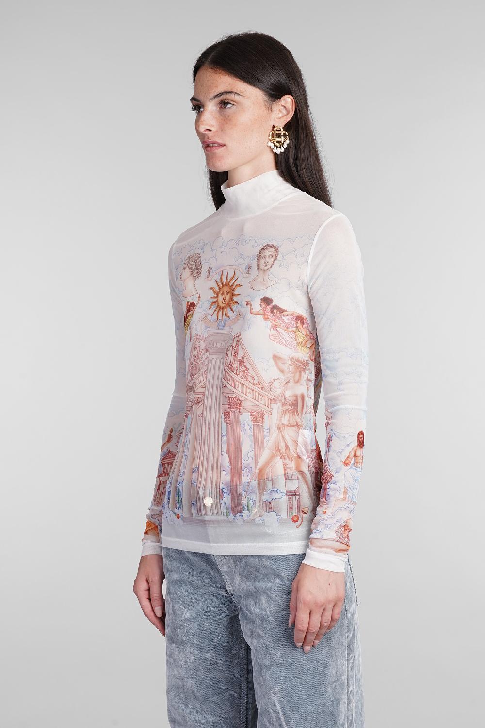 Deliberti Casablanca Topwear in poliestere multicolor cod. 404999 - Deliberti The Luxury Shopping Sostegno trimestrale