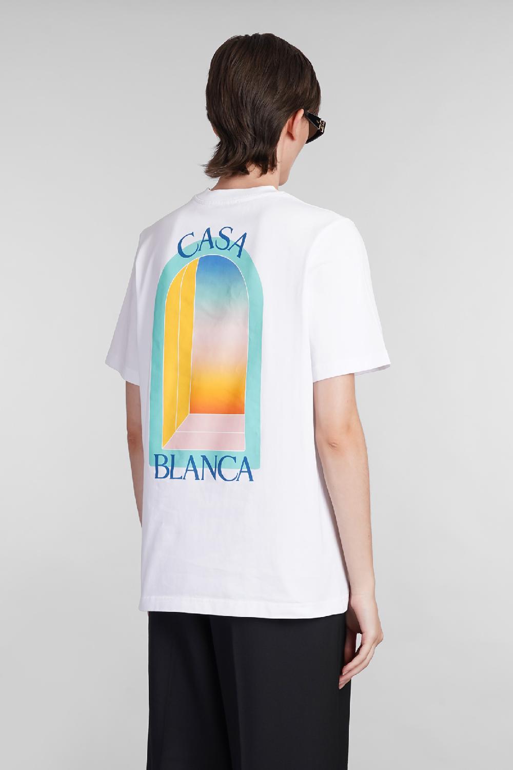 Deliberti Casablanca T-shirt in cotone bianco cod. 402434 - Deliberti The Luxury Shopping Esporta salva