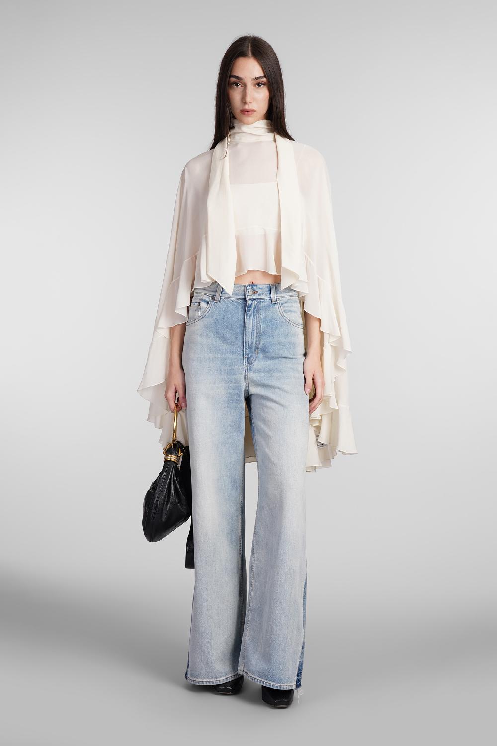 Deliberti Chloé Jeans in denim blu cod. 409047 - Deliberti The Luxury Shopping Black Friday Prezzi