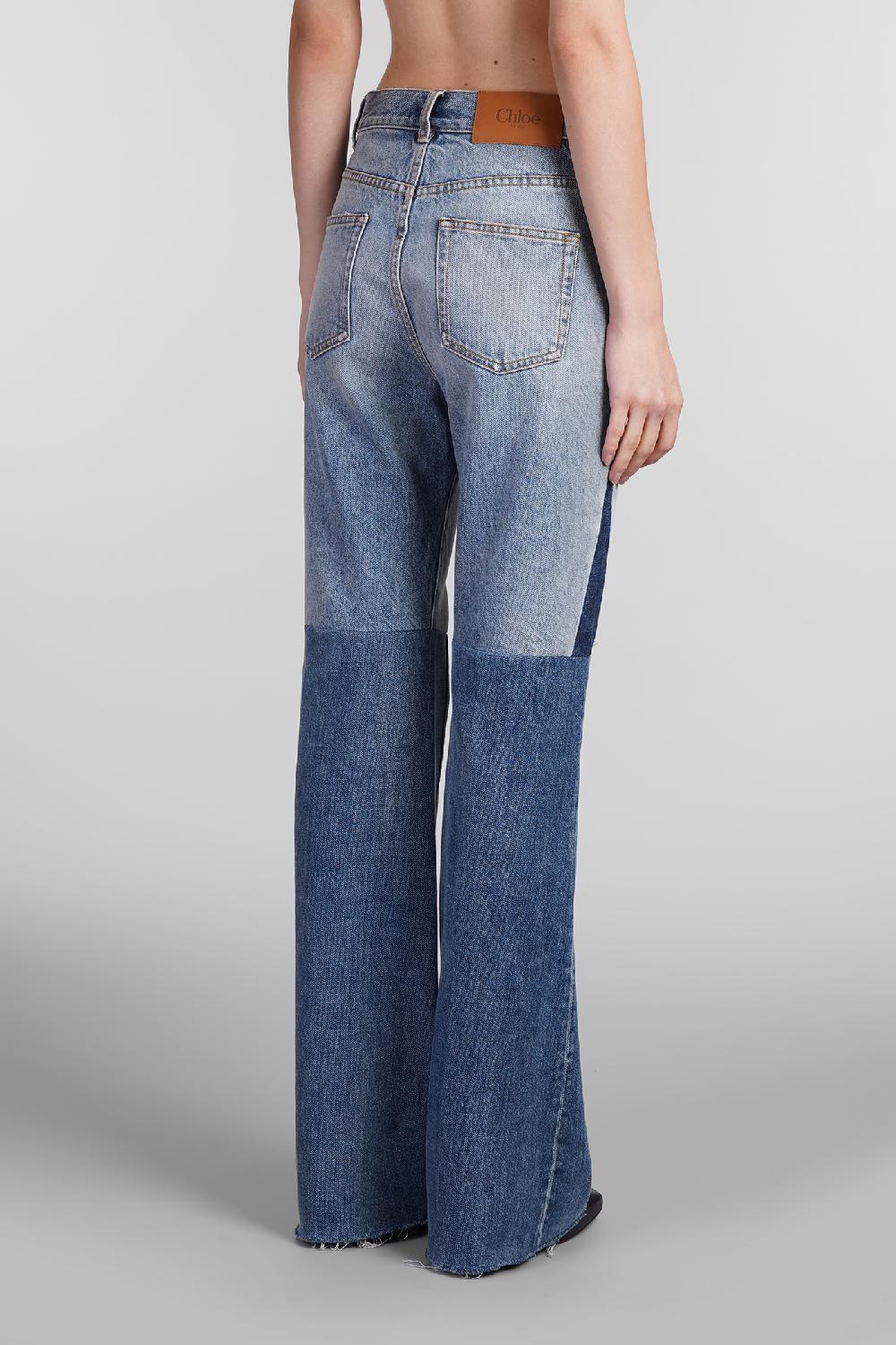 Deliberti Chloé Jeans in denim blu cod. 409048 - Deliberti The Luxury Shopping In vendita