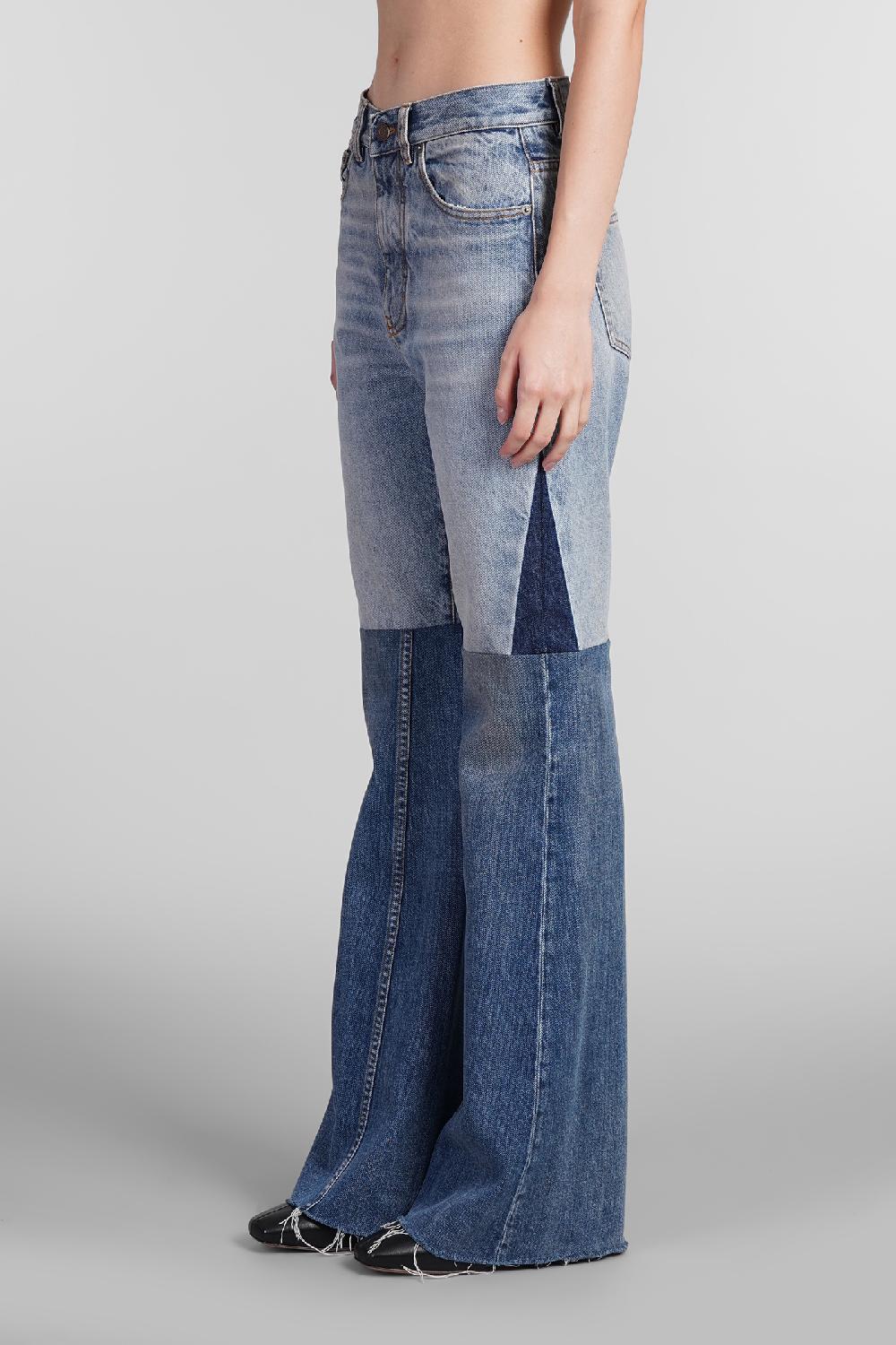 Deliberti Chloé Jeans in denim blu cod. 409048 - Deliberti The Luxury Shopping In vendita