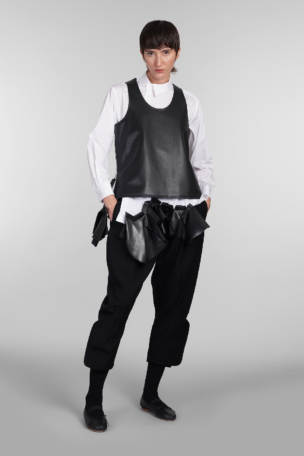 Deliberti Comme des Garcons Pantalone in lana nera cod. 406924 - Deliberti The Luxury Shopping Economico
