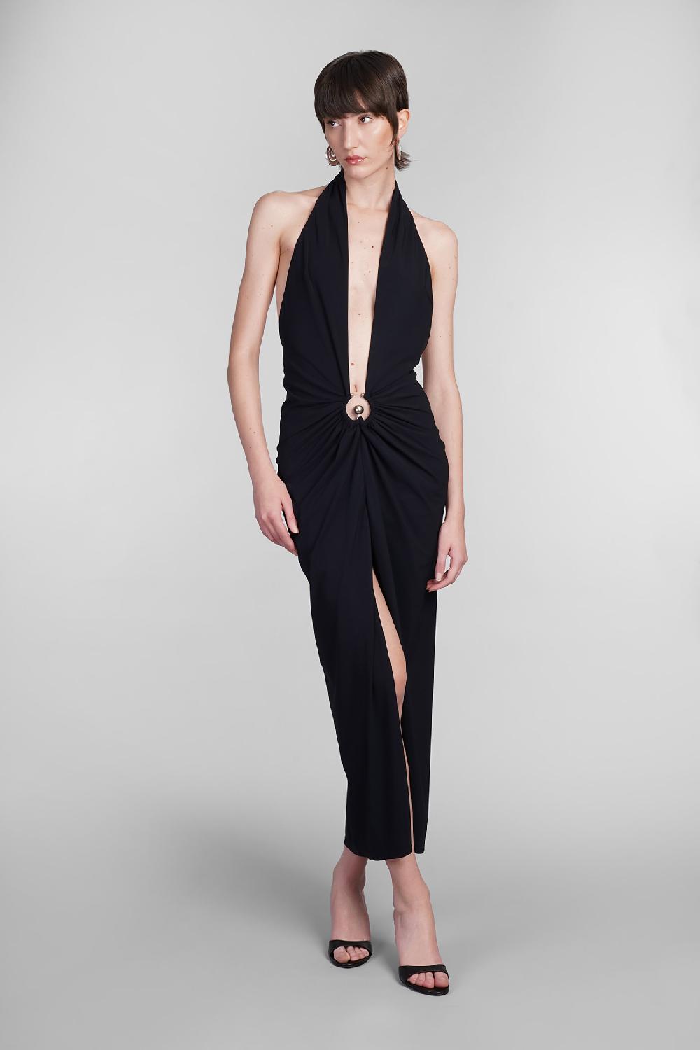 Deliberti Christopher Esber Abito in poliammide nera cod. 402354 - Deliberti The Luxury Shopping In Saldo