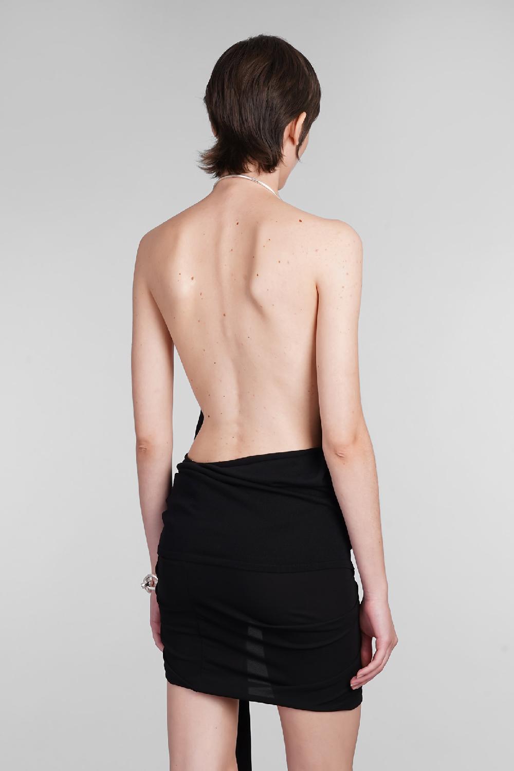 Deliberti Christopher Esber Topwear in viscosa nera cod. 402357 - Deliberti The Luxury Shopping Spedizione gratuita