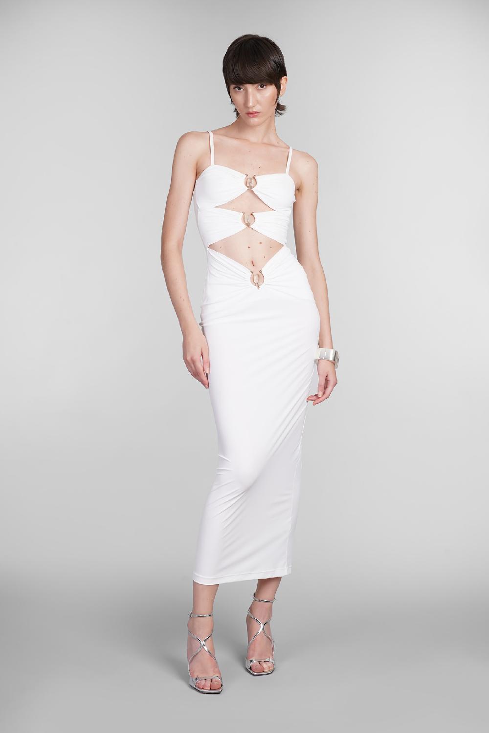 Deliberti Christopher Esber Abito in poliammide bianca cod. 402359 - Deliberti The Luxury Shopping Negozio online di fabbrica