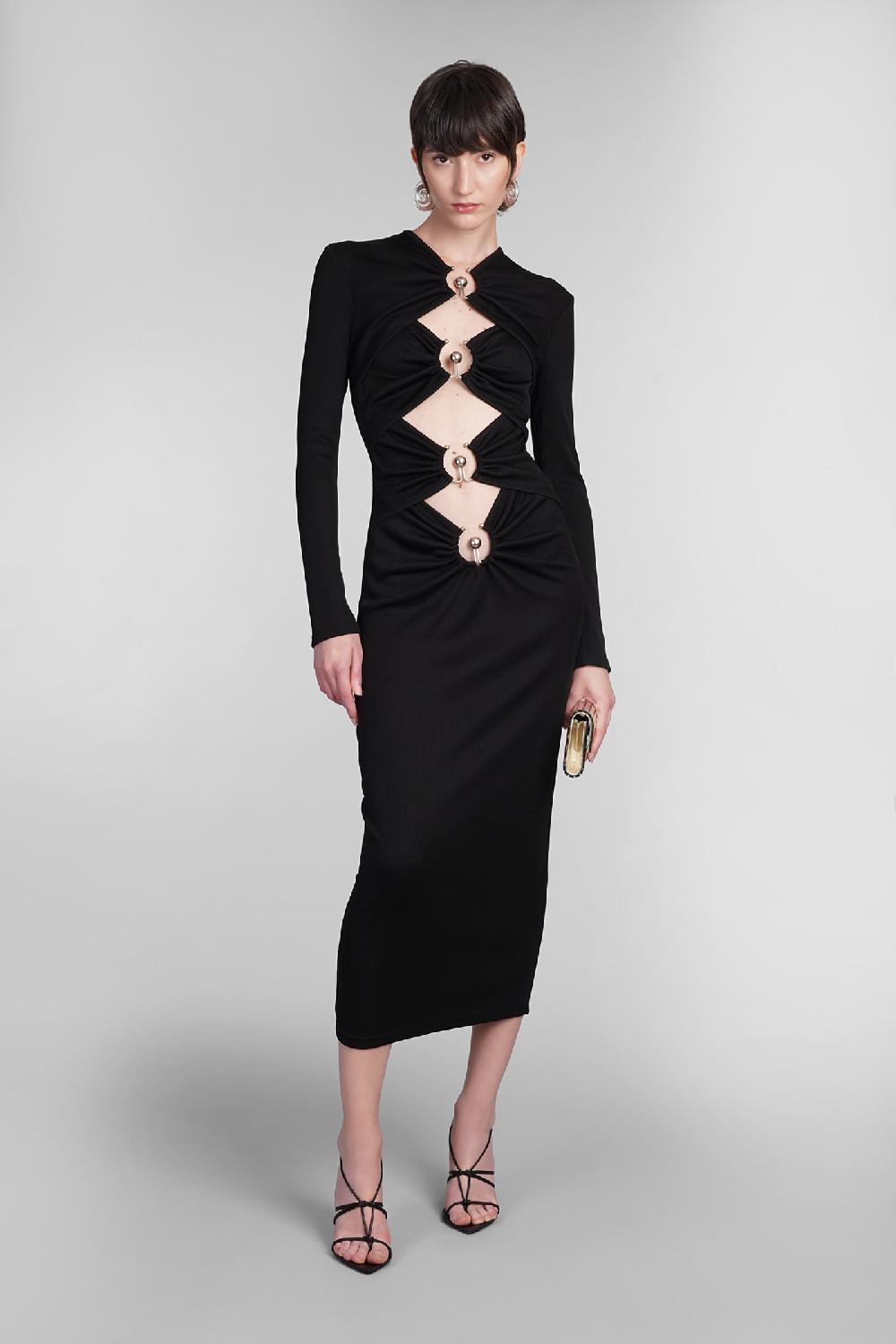 Deliberti Christopher Esber Abito in poliestere nero cod. 402361 - Deliberti The Luxury Shopping Offerta speciale