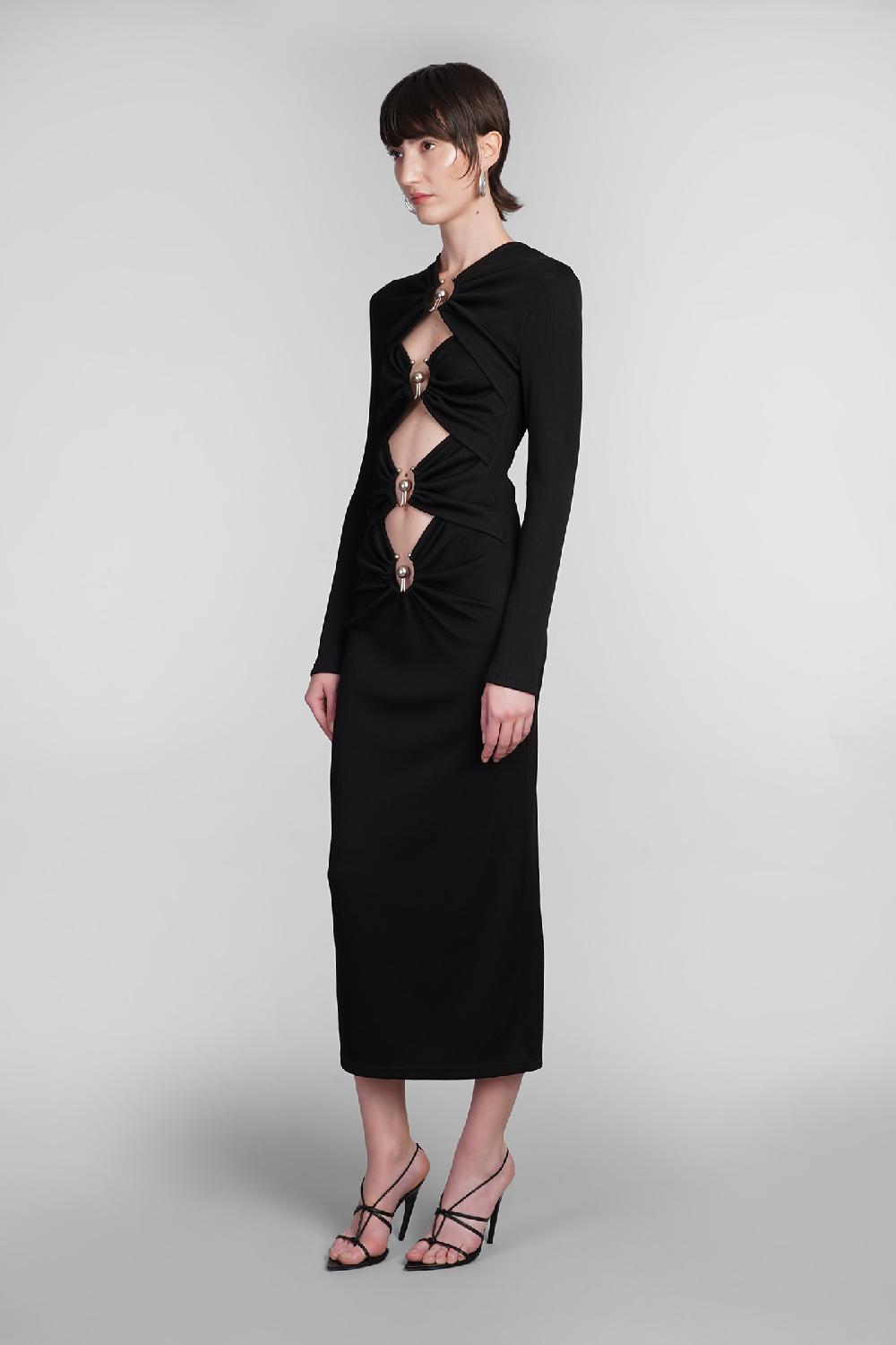 Deliberti Christopher Esber Abito in poliestere nero cod. 402361 - Deliberti The Luxury Shopping Offerta speciale